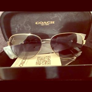 Polarized coach sunglasses